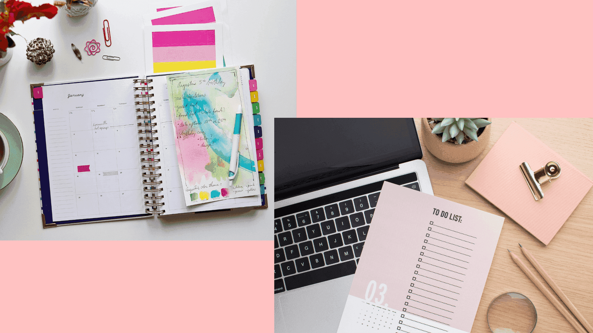 AVID Planner Organization