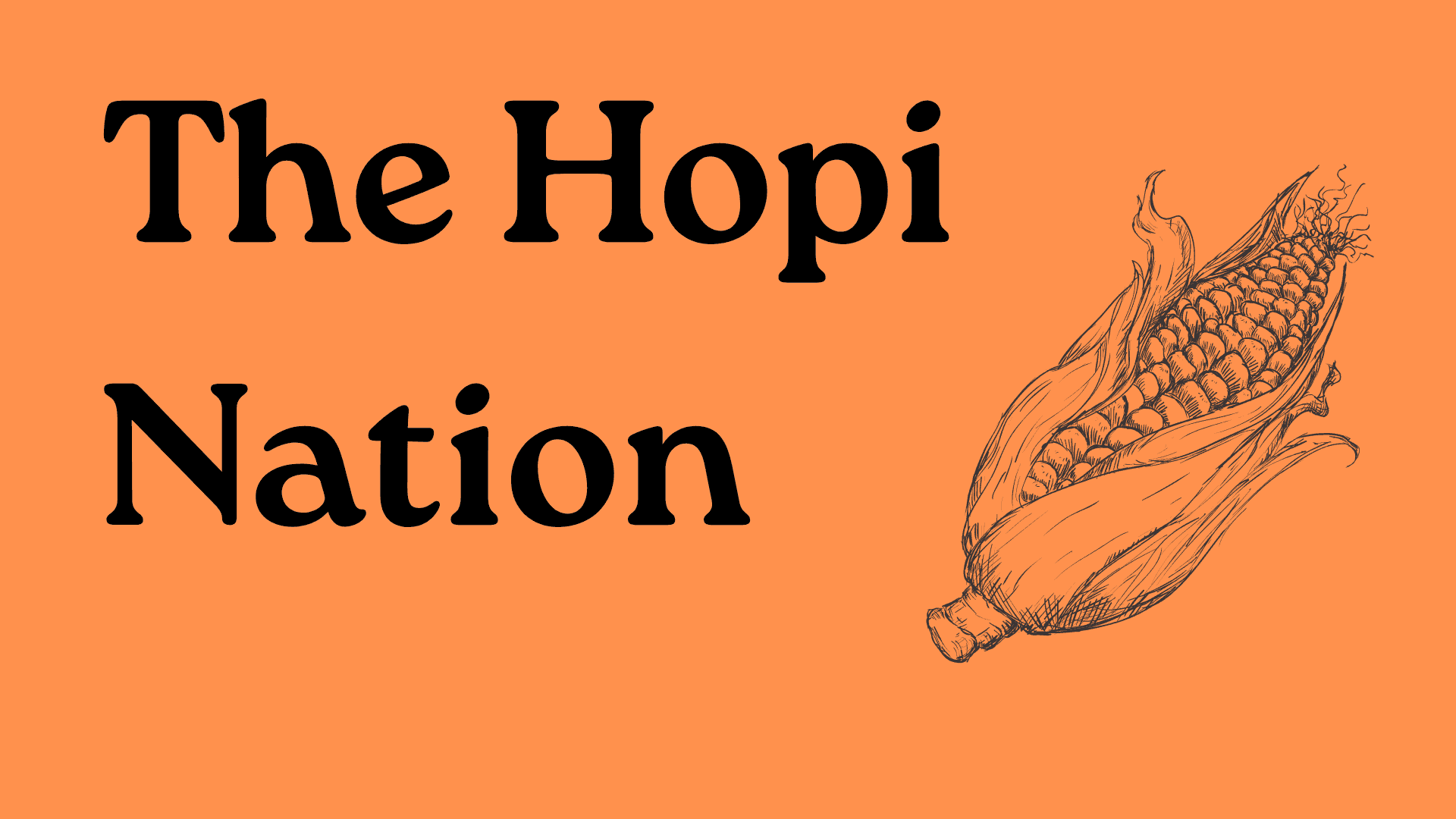 Hopi Nation Cultural Worksheet